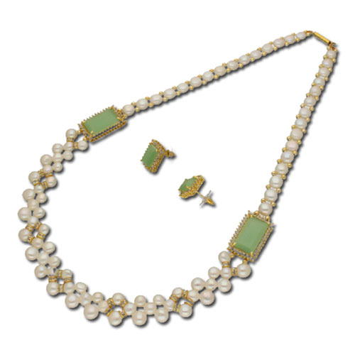 "Crystal Pearl Set - JPJUN-23-131 - Click here to View more details about this Product